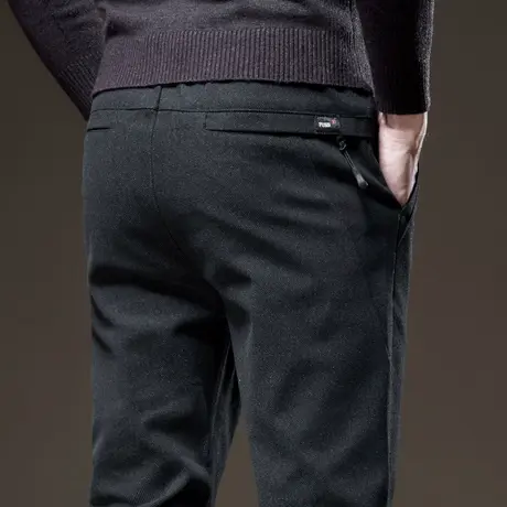 冬季秋冬款西裤男士直筒宽松商务正装休闲裤子男裤春季春秋款男装商品大图