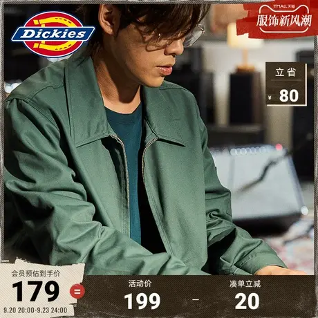 【告五人同款】Dickies23新品工装风男女情侣logo印花休闲短袖T恤图片