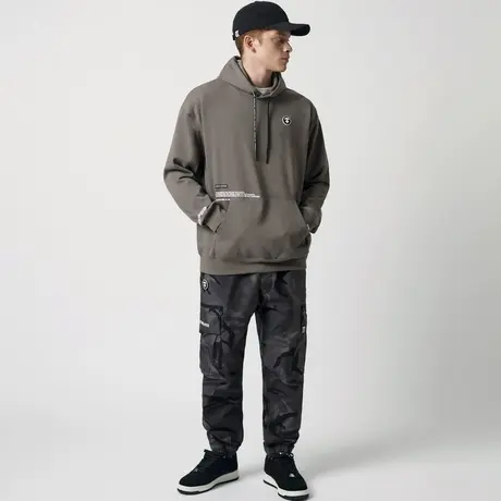 Aape旗舰店男装秋冬军风迷彩工装口袋字母刺绣潮流长裤6902XAJ商品大图