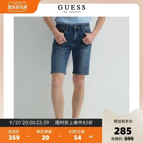 GUESS2023新款男士欧美街头潮流五分裤-MM2D8953图片