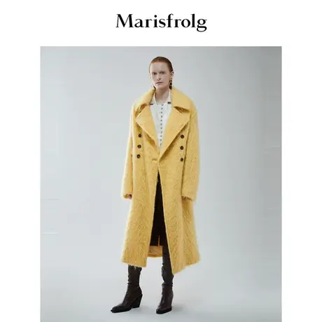 【奥莱清仓保暖季特价 】玛丝菲尔毛呢外套商品大图