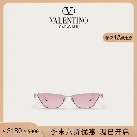 [季末优惠]华伦天奴VALENTINO女士 VLOGO SIGN 猫眼太阳眼镜商品大图