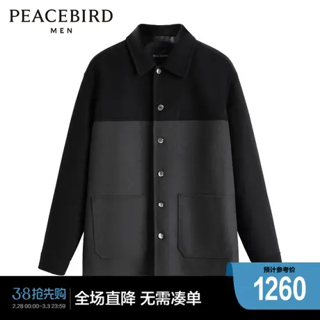 【商场同款】太平鸟男装夹克B1BCD4216图片