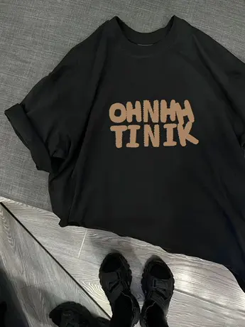 2023夏季新款情侣装短袖T恤女chic港味宽松百搭半袖上衣ins潮牌图片