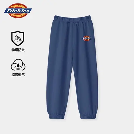 Dickies童装男童防蚊裤夏季儿童薄款裤子潮女童夏装休闲LOGO长裤A商品大图