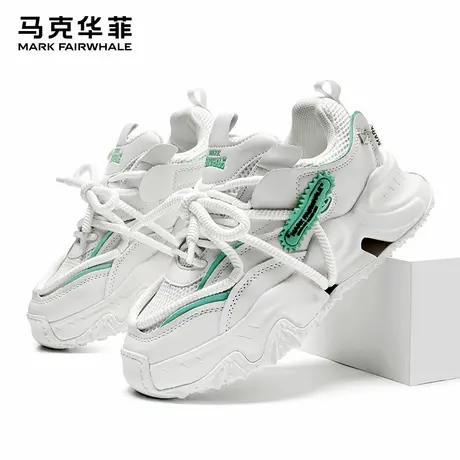 马克华菲2025夏季新款老爹鞋男运动休闲时尚设计感松糕鞋舒适鞋子商品大图