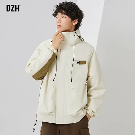 男士新款冲锋衣外套男春秋潮高级感男装2023年新款秋装男款登山服商品大图