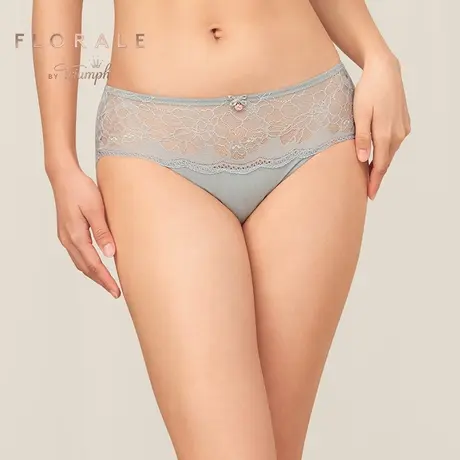 Triumph/黛安芬Florale优雅绮丽新款内裤女蕾丝中腰平角裤87-2344图片