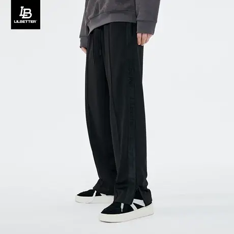 Lilbetter男士休闲裤2023新款长裤宽松裤子百搭高级秋冬直筒裤LB商品大图