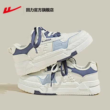 回力官方旗舰店女鞋2023夏季新款厚底增高板鞋百搭运动鞋子面包鞋商品大图