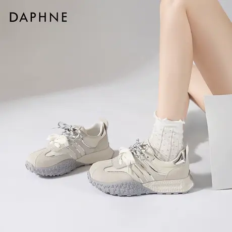 达芙妮芭蕾德训鞋女2025新款夏季透气女鞋阿休闲甘运动鞋老爹鞋子商品大图