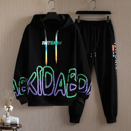 13青少年春季潮流卫衣14男孩帅气套装15岁初高中学生大童秋春装16商品大图