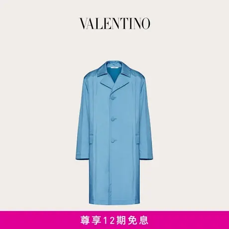 【24期免息】华伦天奴VALENTINO男士单排扣尼龙大衣商品大图