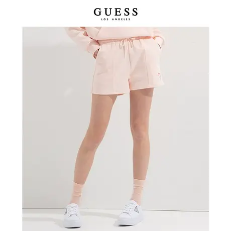 GUESS 女运动休闲学院风五分裤-Q2OD15R2Q41商品大图