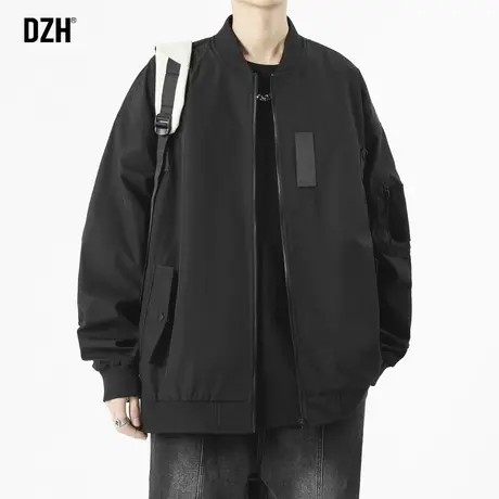 男士棒球服男款潮牌春季男装2024新款衣服飞行夹克外套男春秋上衣商品大图