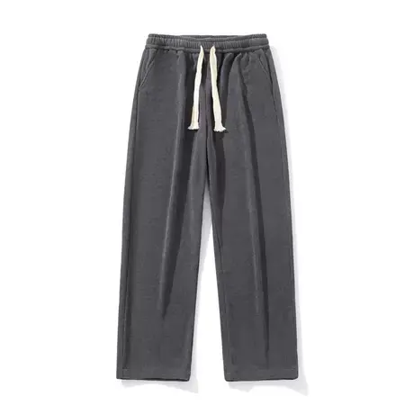 灯芯绒卫裤男士秋冬季新款潮牌宽松垂感运动休闲裤子百搭直筒长裤商品大图