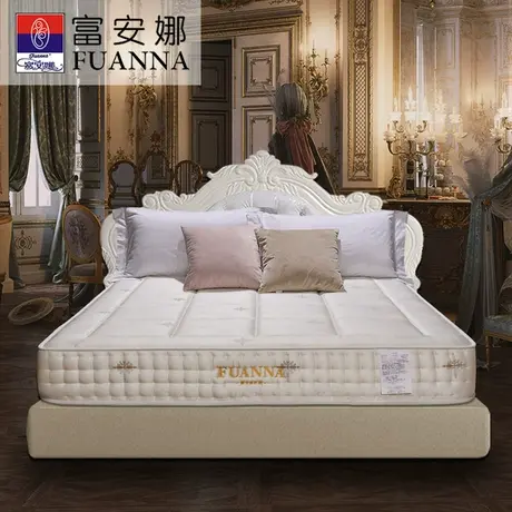 富安娜天然乳胶床垫独立弹簧床垫3D棉偏软硬两用席梦思 限量秒杀商品大图