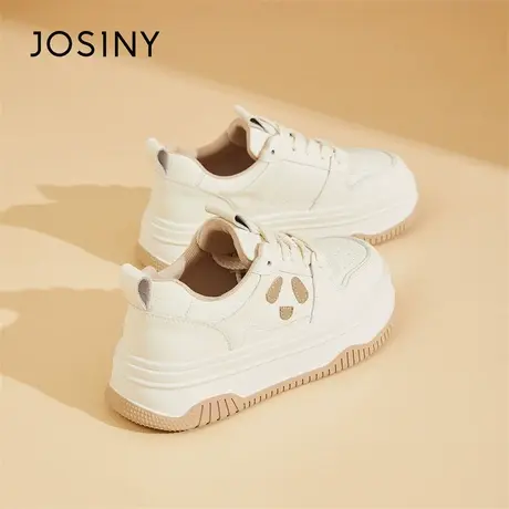Josiny/卓诗尼小白鞋女款2024春新款爆款百搭小众原创休闲运动鞋商品大图