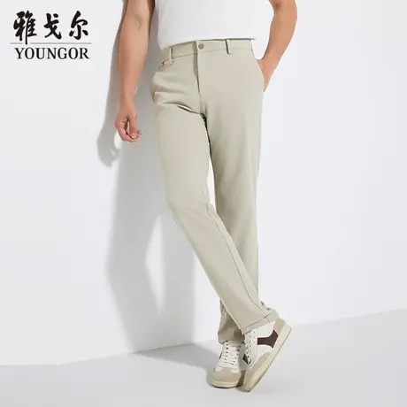 【商场同款】雅戈尔男士长裤春季新款官方商务休闲上班穿长裤男商品大图