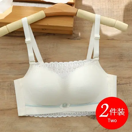 思晴抹胸式内衣女士小胸罩文胸聚拢收副乳防下垂无钢圈防走光裹胸图片