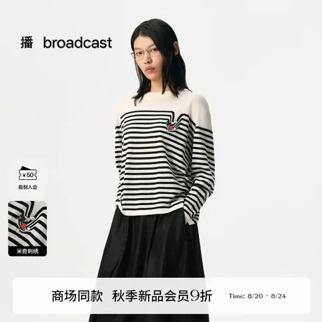 播商场同款迪士尼米奇系列休闲宽松T恤女25秋季新款BDS3SD3227商品大图