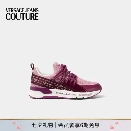 【新品】VERSACE JEANS COUTURE 女士Logo Dynamic运动鞋商品大图