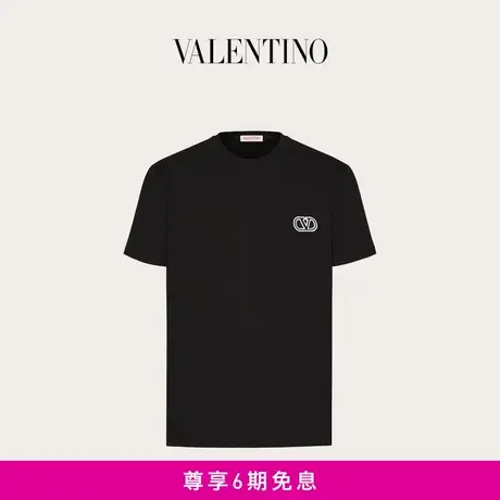【24期免息】华伦天奴VALENTINO男士 VLOGO SIGNATURE 棉质T恤商品大图