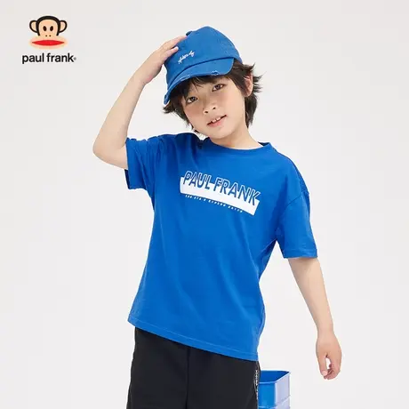 大嘴猴童装男童短袖t恤2023年夏季新品半袖中大儿童纯棉上衣体恤商品大图