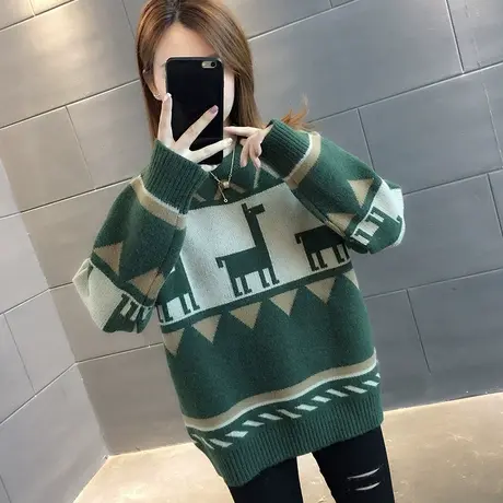 毛衣女装2023年新款秋冬季女士秋款秋装宽松外穿上衣服打底衫洋气商品大图