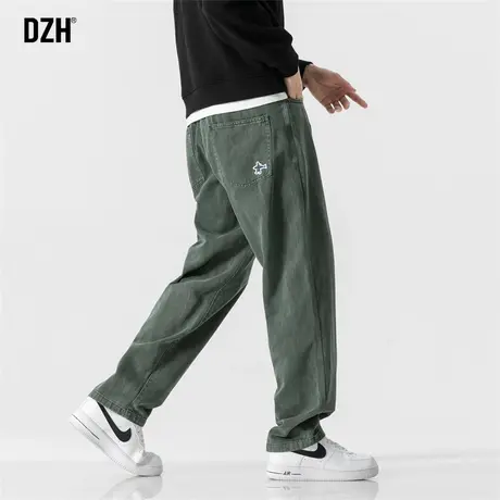 男士美式工装裤男秋季直筒休闲裤男裤2023新款日系机能风裤子男款商品大图