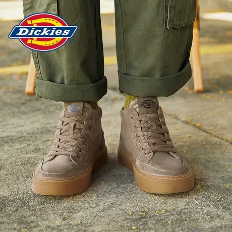 Dickies男鞋2025新款秋季棉鞋男款中帮板鞋男士运动鞋加绒雪地靴商品大图