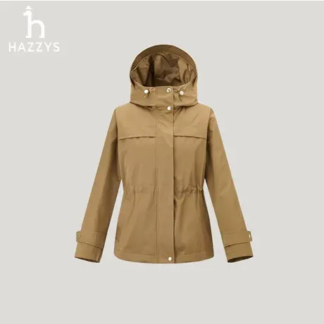 【两件套】Hazzys哈吉斯时尚户外羽绒服女士秋冬季时尚外套图片