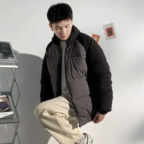 唐狮2024冬季新款棉衣男士棉袄保暖立领加厚棉服男冬天外套抗寒潮图片
