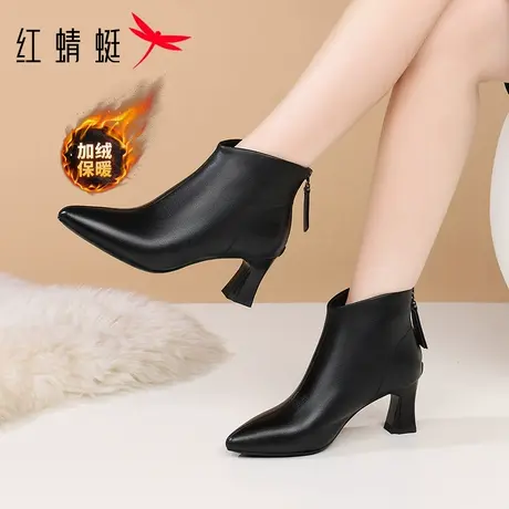 红蜻蜓女妈妈跟鞋商品大图