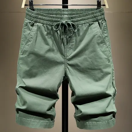 夏季运动短裤子男士宽松外穿休闲七分裤潮牌韩版潮流工装五分中裤图片