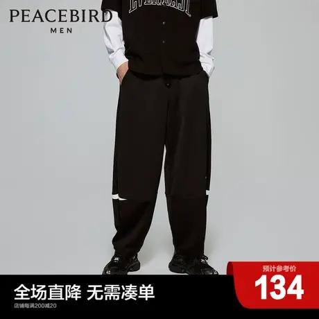【AIRxPEACE】太平鸟男装 everlast联名系列宽松休闲裤BGD2123商品大图