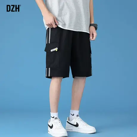 男士工装短裤男潮牌宽松夏季薄款裤子休闲五分裤大裤衩夏外穿中裤商品大图
