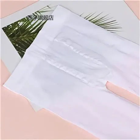 女童舞蹈袜夏季儿童连裤袜白色打底裤跳舞练功专用春秋季薄款丝袜商品大图
