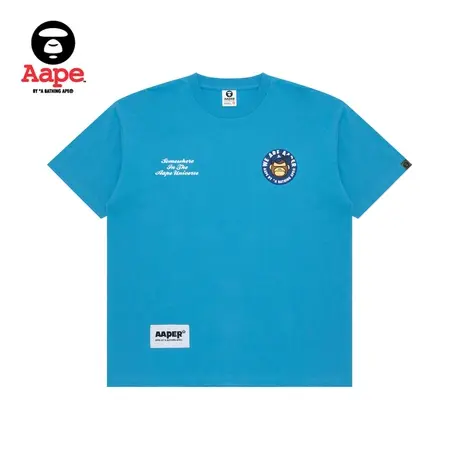 AAPER男装春夏军团成员可爱印花宽松薄款短袖T恤1261XXK商品大图