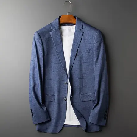 清仓断码春季休闲薄款西装外套男士韩版时尚单件上衣修身西服男潮商品大图