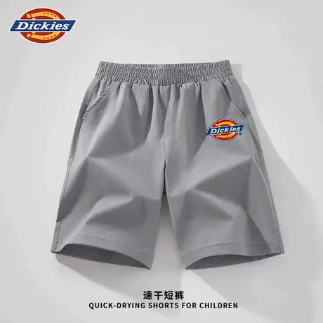 Dickies童装儿童夏季短裤男童运动速干裤子男孩凉感透气五分裤薄A商品大图