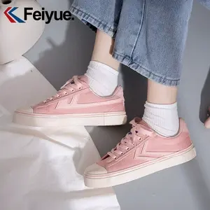feiyue/飞跃帆布鞋女2025秋冬新款情侣休闲鞋时尚百搭037商品大图