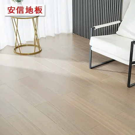 安信达比马纯实木锁扣地板加纳流金地暖适用原木天然环保优于ENF商品大图