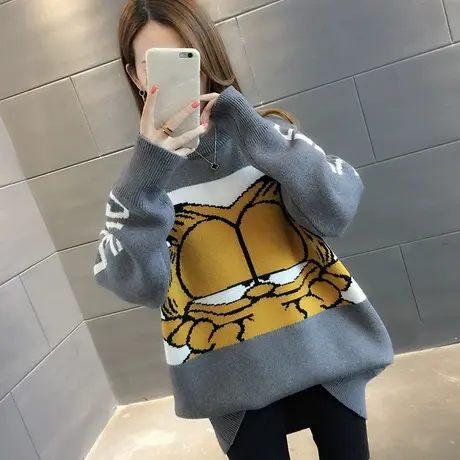 毛衣女装2023年新款秋冬季女士秋款秋装宽松外穿上衣服打底衫洋气商品大图