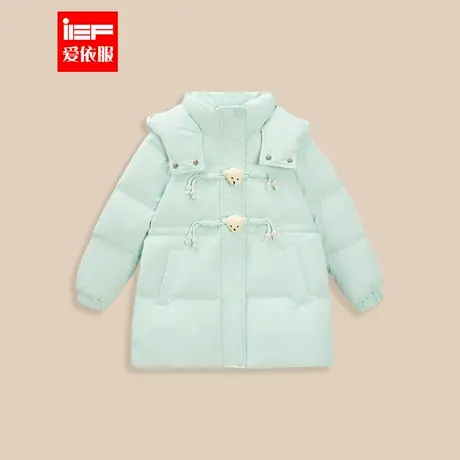 IEF/爱依服【童装】2024冬季新款时尚可爱洋气保暖女童羽绒外套商品大图