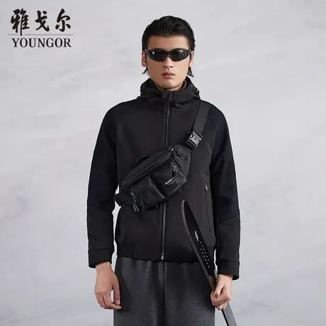 雅戈尔奥莱 商场同款男士夹克秋冬新款官方商务休闲夹克外套商品大图