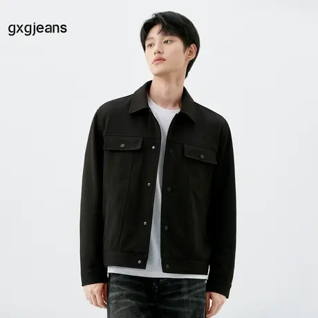 gxg.jeans男装2024年春季新款翻领夹克JFD12100301图片