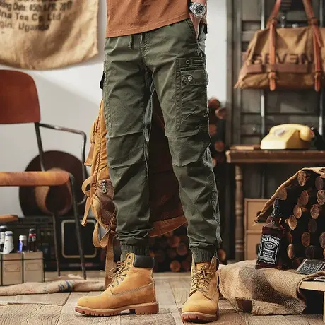 Modi Nick/摩帝尼克品质男装男士户外多口袋工装裤户外工装长裤商品大图