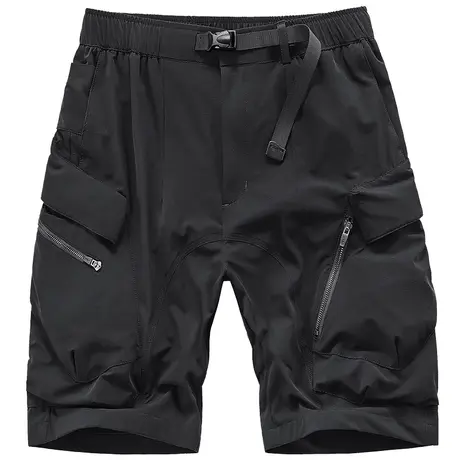 VIP夏季机能工装短裤男薄款速干冰丝运动五分裤潮牌宽松休闲中裤商品大图