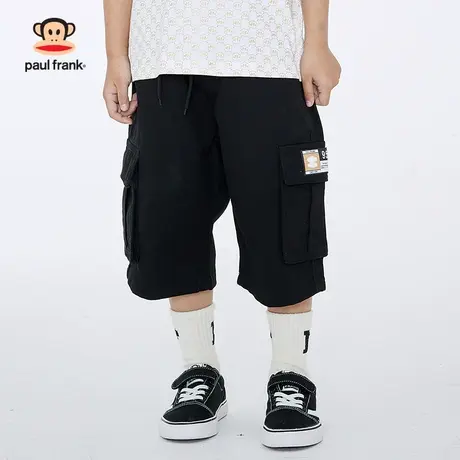 大嘴猴男童裤子薄款短裤外穿2023儿童中裤中大童男孩五分裤运动夏图片